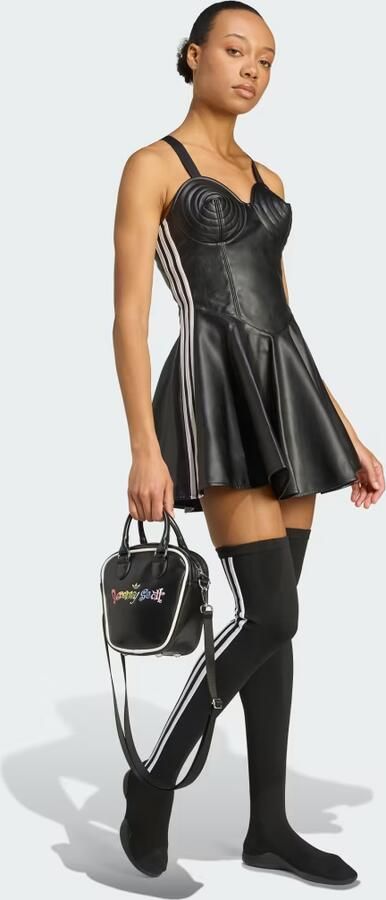 Adidas x Jeremy Scott Faux-Leather Jurk - Foto 6