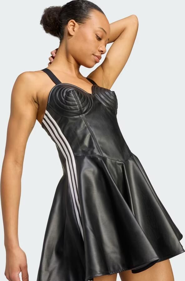 Adidas x Jeremy Scott Faux-Leather Jurk - Foto 4