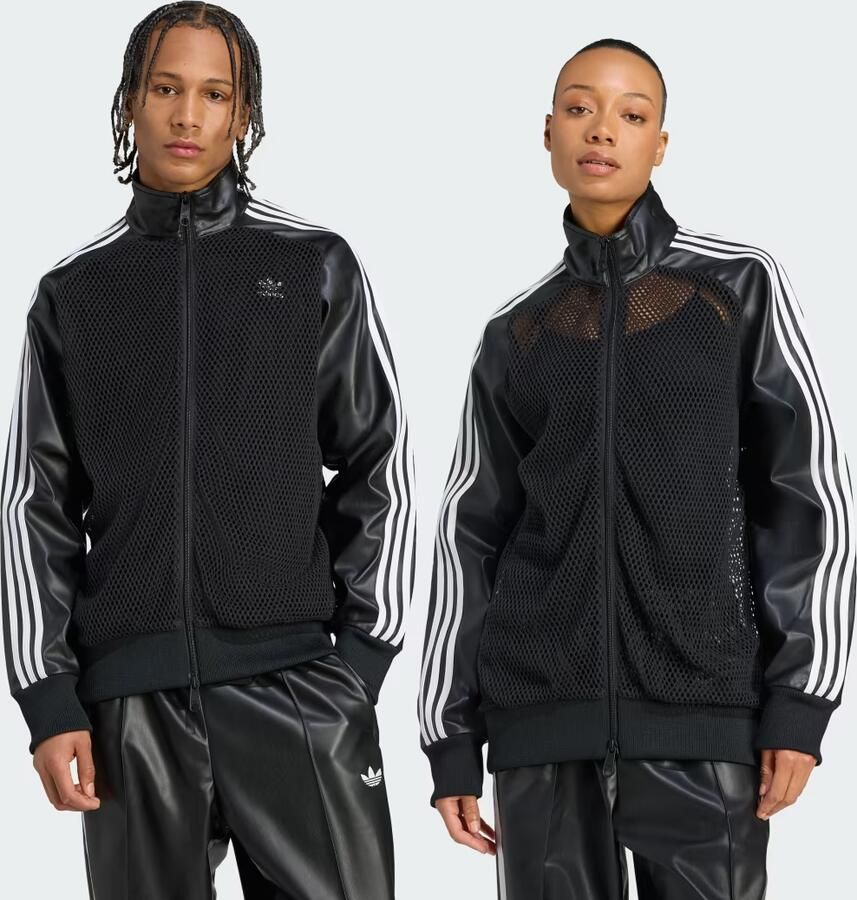 Adidas x Jeremy Scott Faux Leather Mesh Sportjack