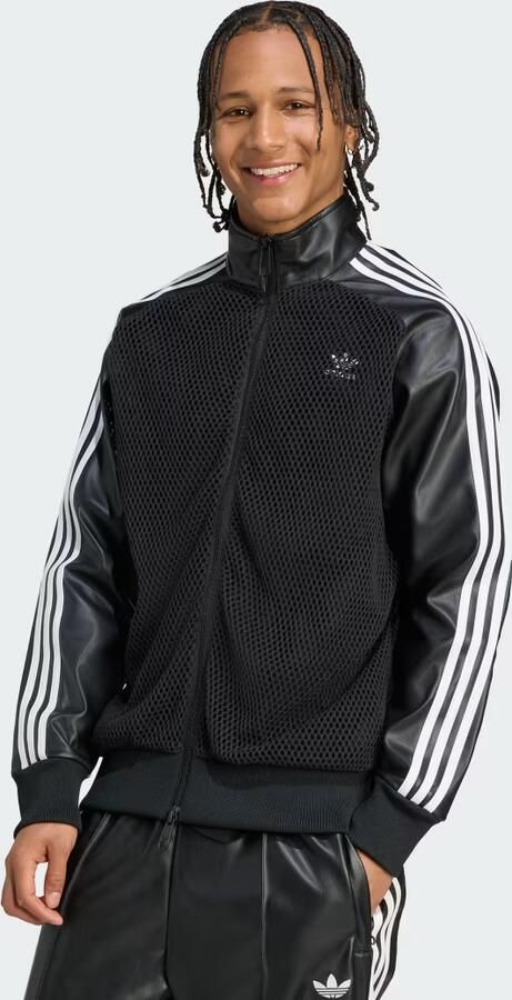 Adidas x Jeremy Scott Faux Leather Mesh Sportjack - Foto 4