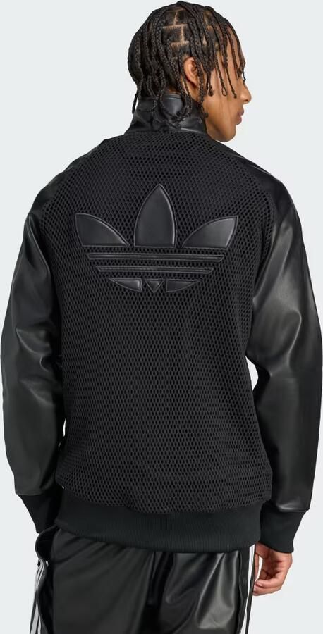 Adidas x Jeremy Scott Faux Leather Mesh Sportjack - Foto 5