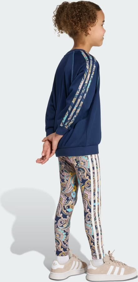 Adidas x Liberty London Oversized Crewnecktrui en Legging Set - Foto 4