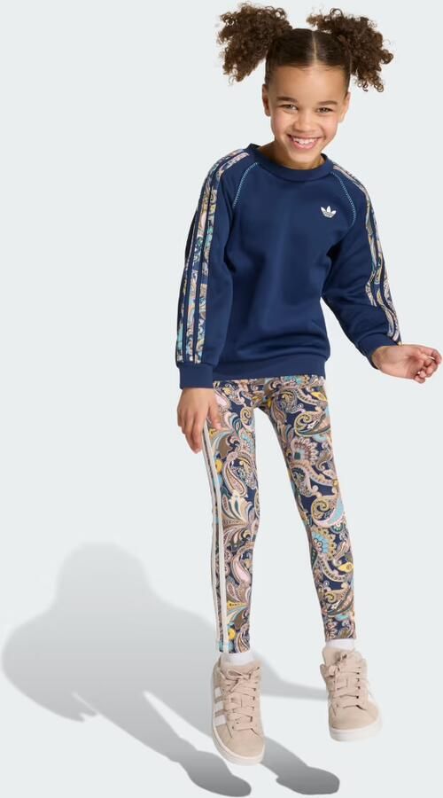 Adidas x Liberty London Oversized Crewnecktrui en Legging Set - Foto 3