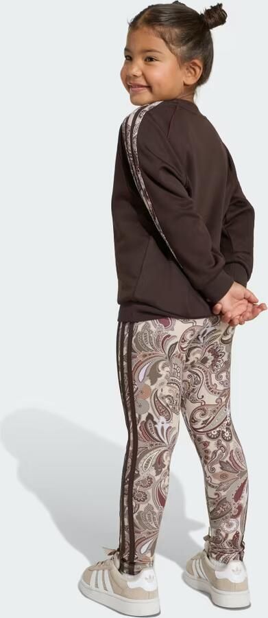 Adidas x Liberty London Oversized Crewnecktrui en Legging Set - Foto 4