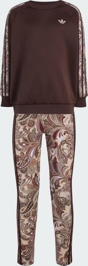 Adidas x Liberty London Oversized Crewnecktrui en Legging Set - Foto 6