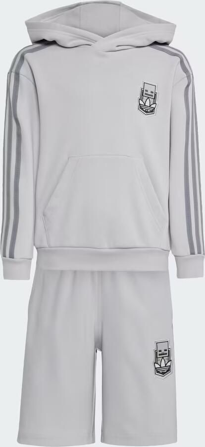 Adidas x Minecraft Hoodie Short Set Kids - Foto 6