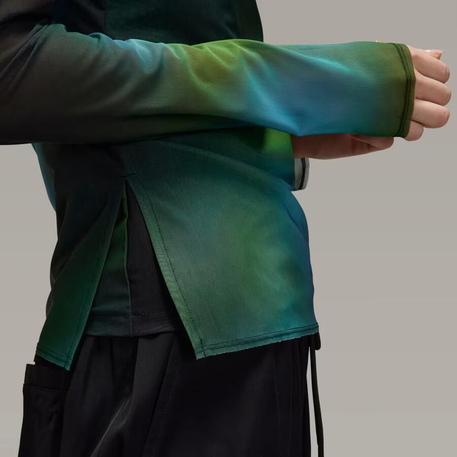 Adidas Y-3 Allover Print Mesh Fitted T-shirt - Foto 3