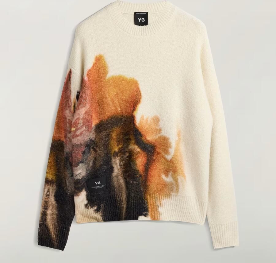 Adidas Y-3 AOP Knit Sweatshirt - Foto 3