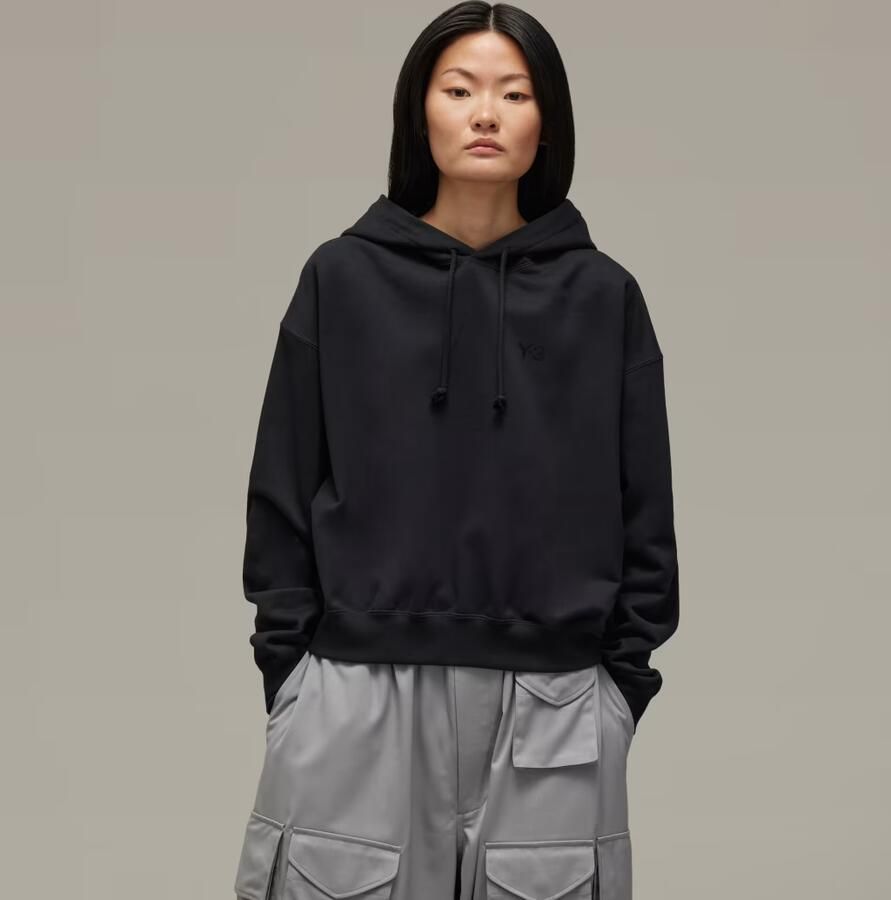 Adidas Y-3 Brushed Terry Boxy Hoodie