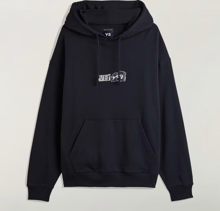 Adidas Y-3 Brushed Terry GFX Hoodie - Foto 4