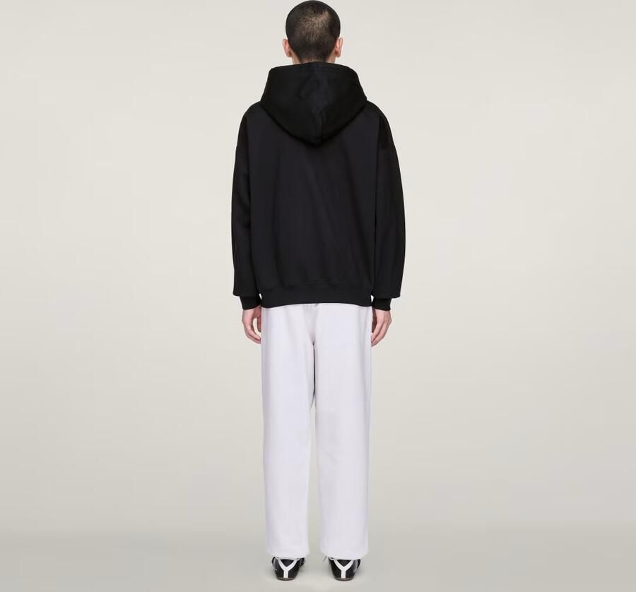 Adidas Y-3 Brushed Terry Hoodie met Lange Ritssluiting - Foto 4