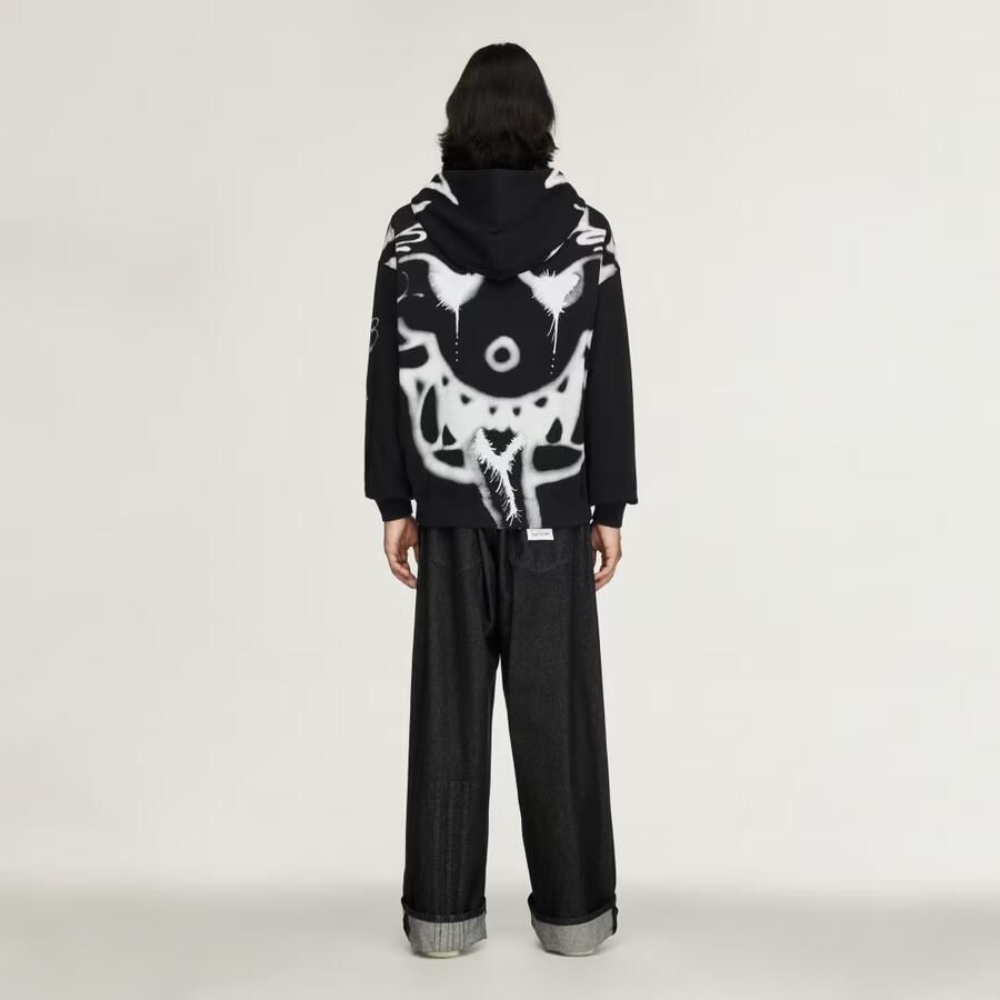 Adidas Y-3 CHITO GRAPHIC FRENCH TERRY RITSHOODIE - Foto 3