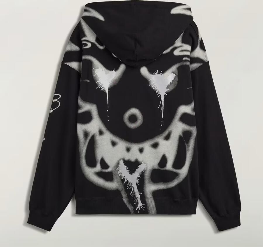 Adidas Y-3 CHITO GRAPHIC FRENCH TERRY RITSHOODIE - Foto 6