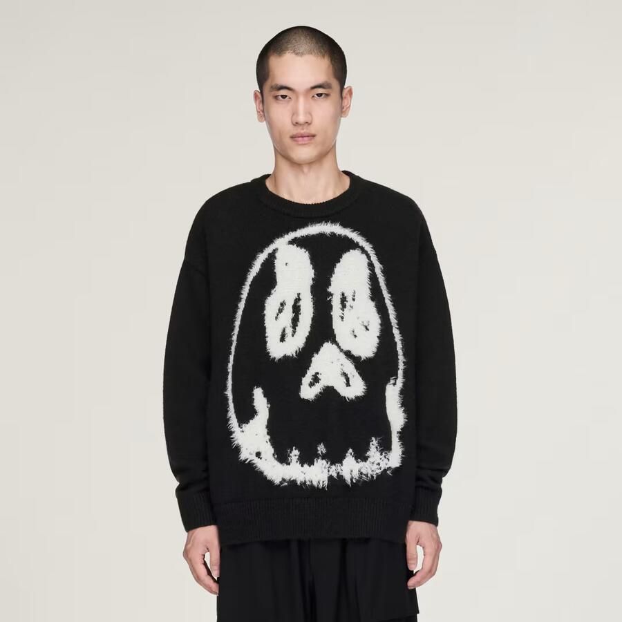 Adidas Y-3 CHITO GRAPHIC KNITTED SWEATER