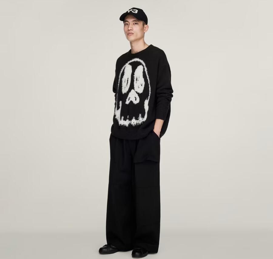 Adidas Y-3 CHITO GRAPHIC KNITTED SWEATER - Foto 4