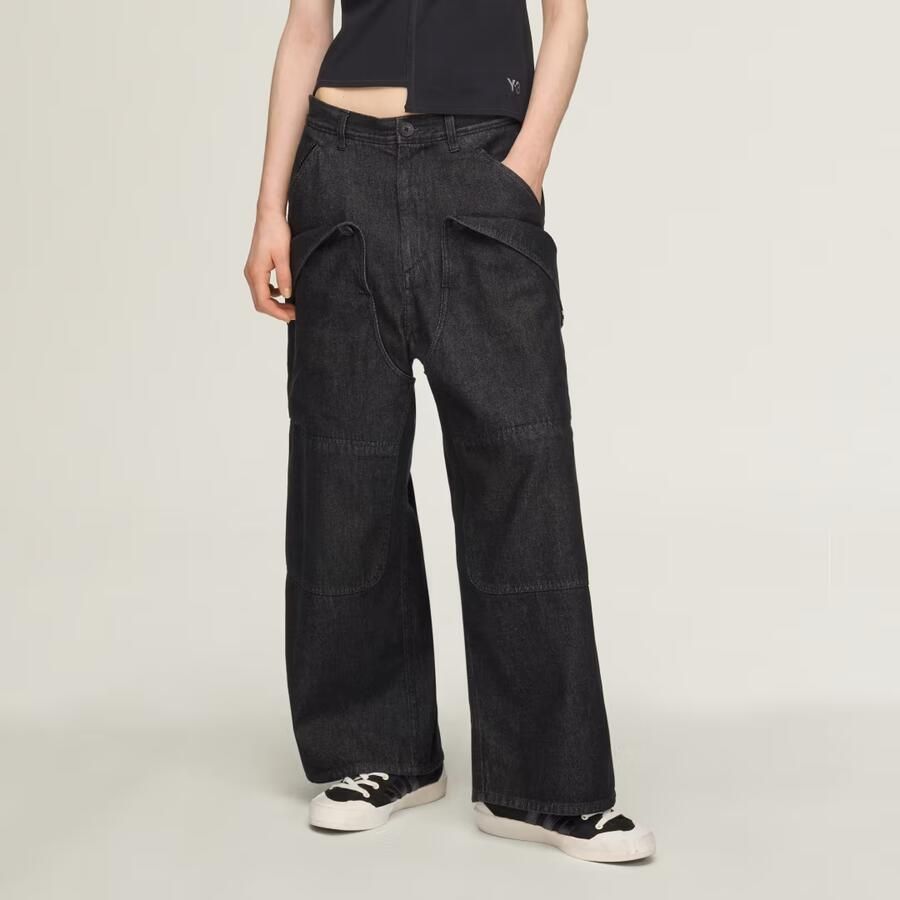 Adidas Y-3 DENIM STRAIGHT LEG BROEK - Foto 3