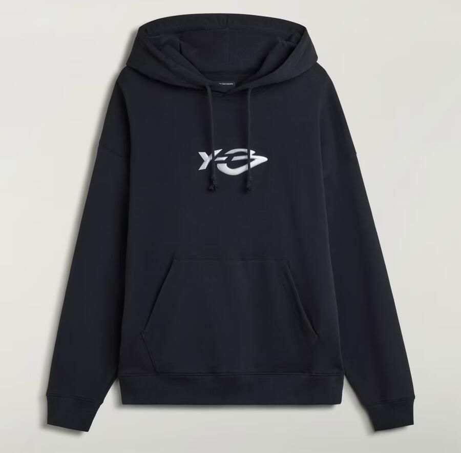 Adidas Y-3 FRENCH TERRY LIQUID LOGO HOODIE - Foto 5