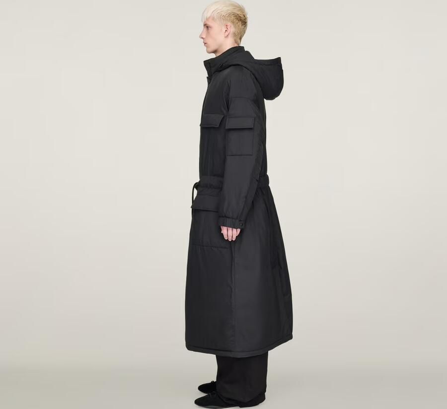 Adidas Y-3 Gewatteerde Parka met Capuchon - Foto 3