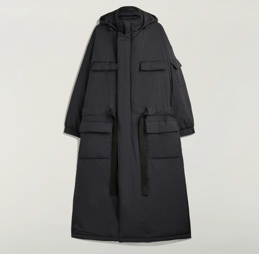 Adidas Y-3 Gewatteerde Parka met Capuchon - Foto 2