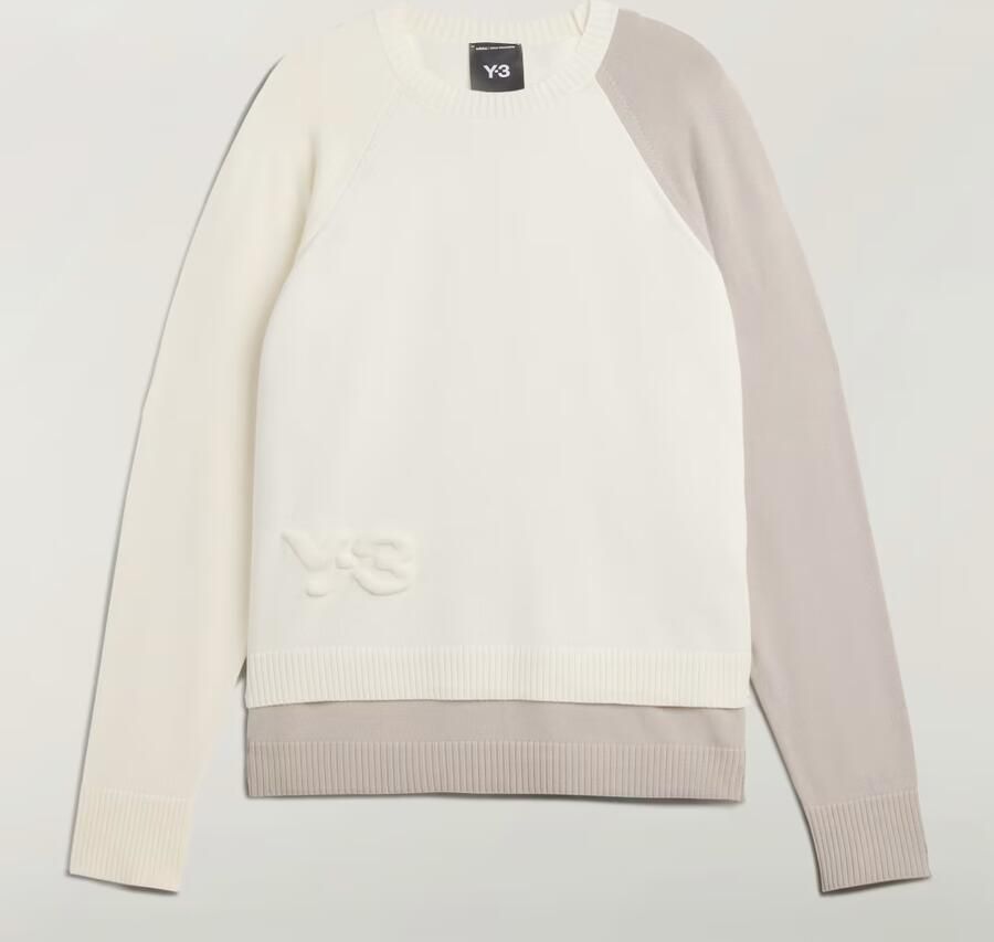 Adidas Y-3 Logo Knit Crew - Foto 4
