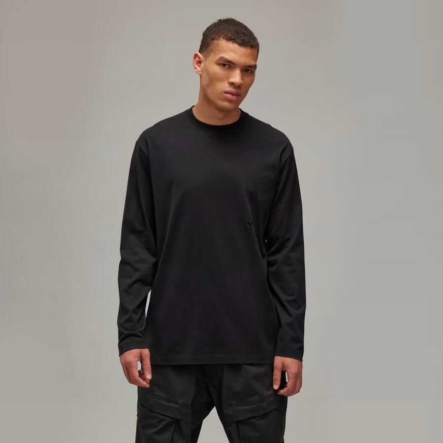 Y-3 Unisex T-shirt Mode Kleding Black Heren
