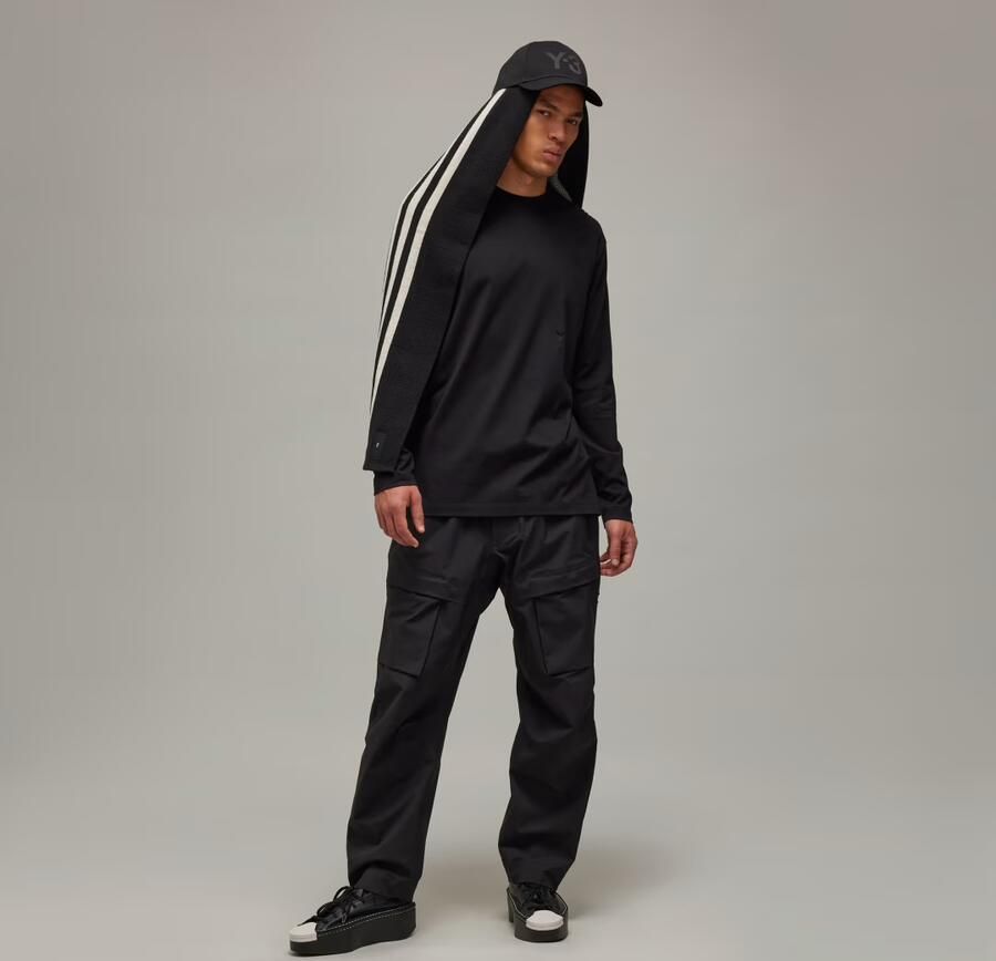 Y-3 Unisex T-shirt Mode Kleding Black Heren - Foto 5