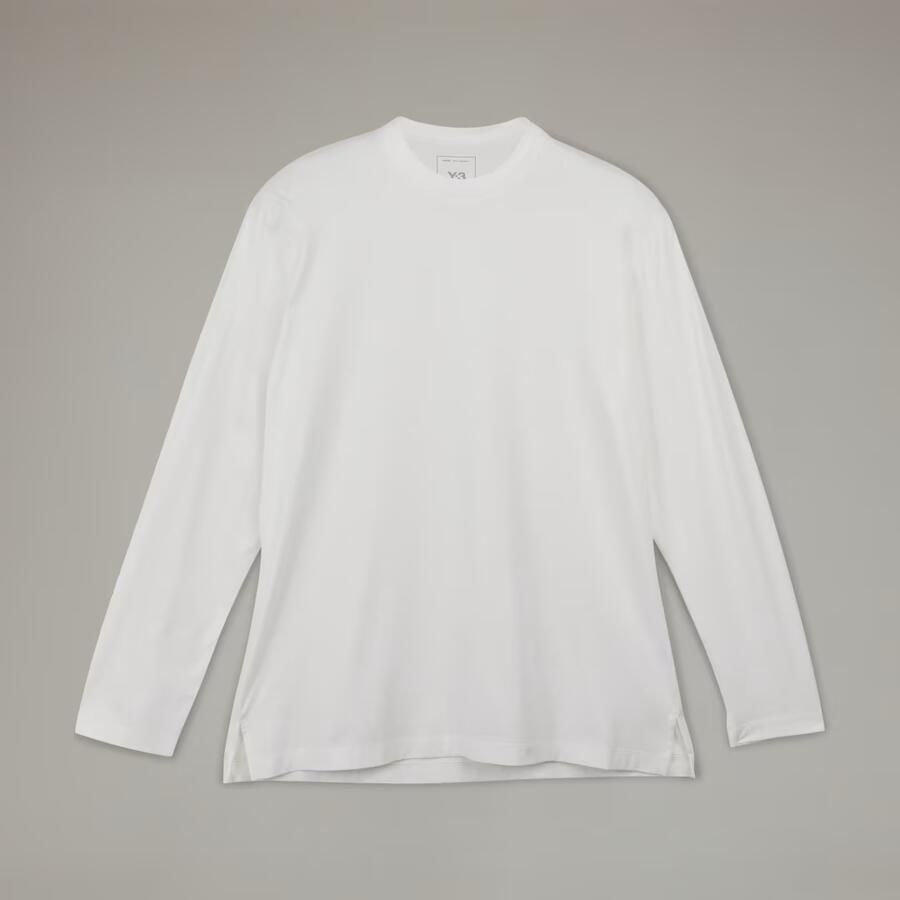 Y-3 Lange mouw T-shirt White Heren - Foto 5