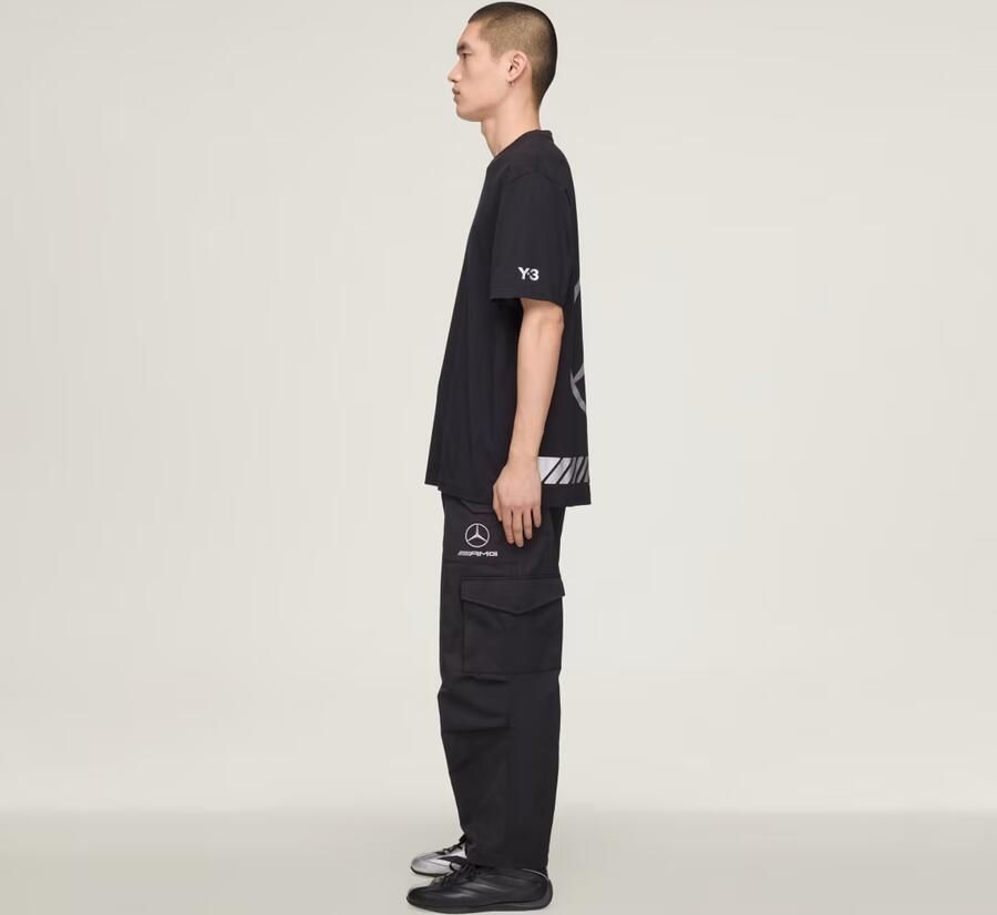 Adidas Y-3 MERCEDES AMG PETRONAS FORMULA 1 TEAM STER LOGO T-SHIRT - Foto 4