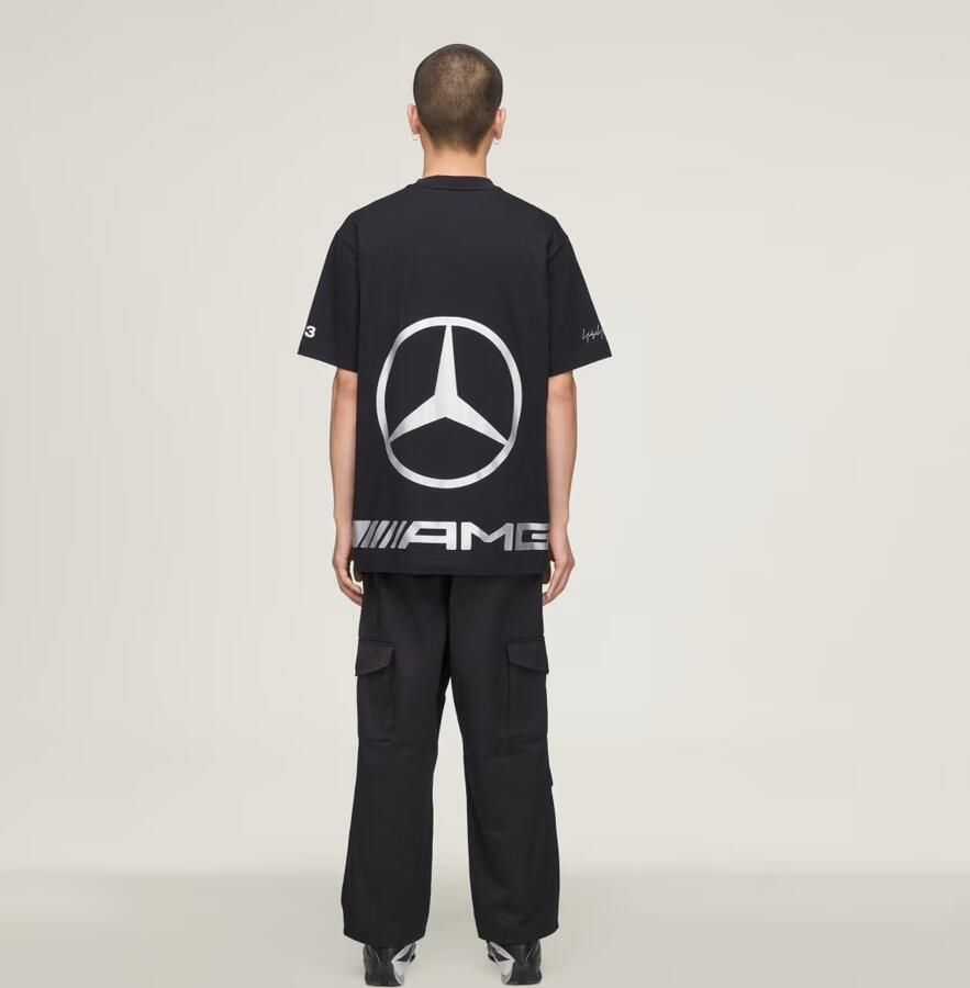 Adidas Y-3 MERCEDES AMG PETRONAS FORMULA 1 TEAM STER LOGO T-SHIRT - Foto 2