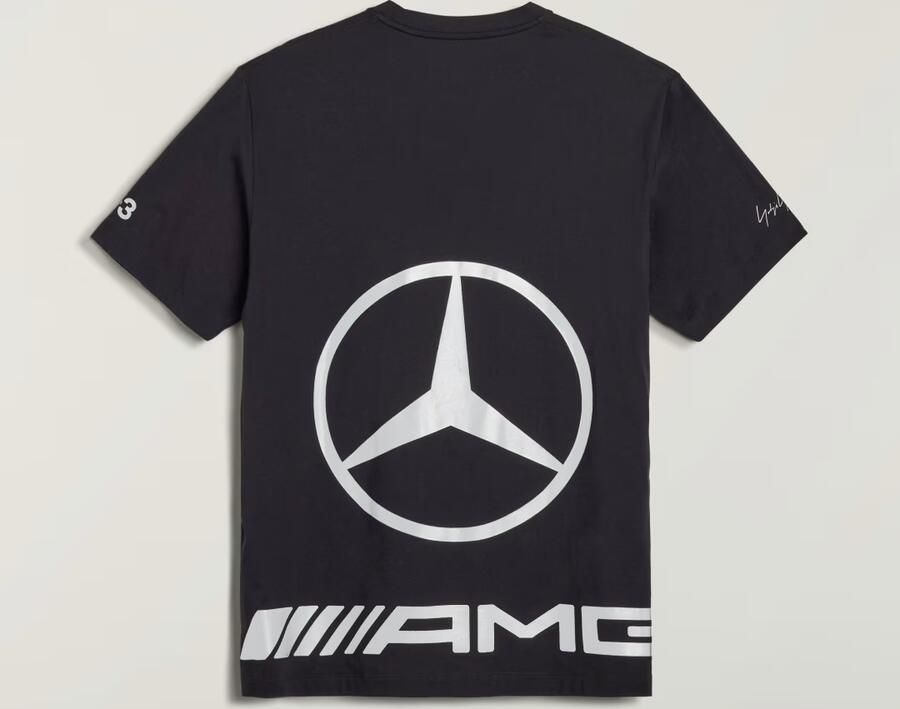Adidas Y-3 MERCEDES AMG PETRONAS FORMULA 1 TEAM STER LOGO T-SHIRT - Foto 5