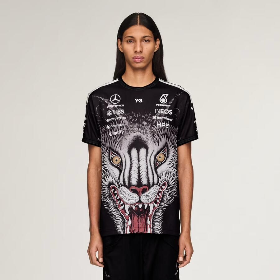 Adidas Y-3 MERCEDES AMG PETRONAS FORMULA 1 TEAM T-SHIRT