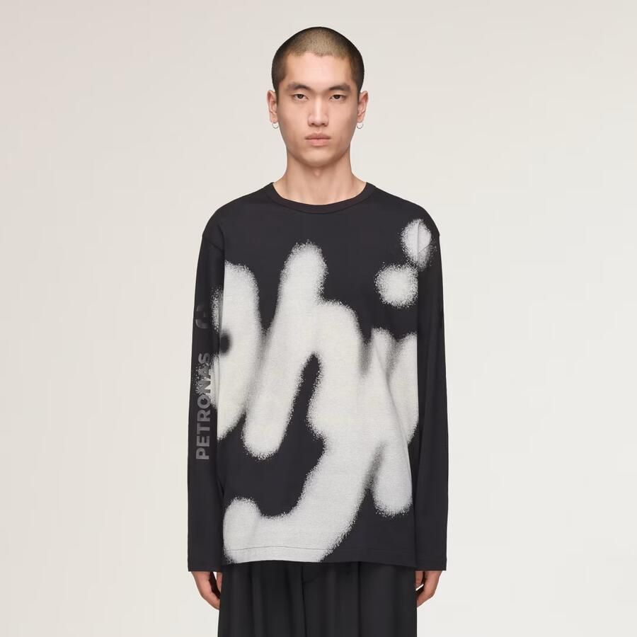 Adidas Y-3 MERCEDES AMG PETRONAS FORMULA 1 TEAM YOHJI GRAPHIC LONGSLEEVE
