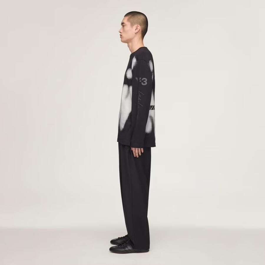 Adidas Y-3 MERCEDES AMG PETRONAS FORMULA 1 TEAM YOHJI GRAPHIC LONGSLEEVE - Foto 2