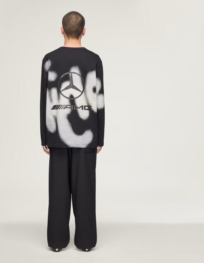 Adidas Y-3 MERCEDES AMG PETRONAS FORMULA 1 TEAM YOHJI GRAPHIC LONGSLEEVE - Foto 6