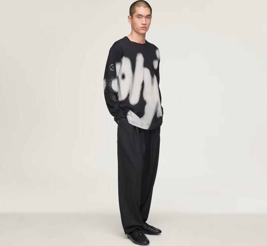 Adidas Y-3 MERCEDES AMG PETRONAS FORMULA 1 TEAM YOHJI GRAPHIC LONGSLEEVE - Foto 4