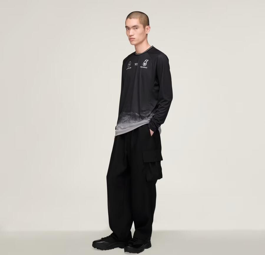 Adidas Y-3 MERCEDES MECHANICS LONGSLEEVE - Foto 3