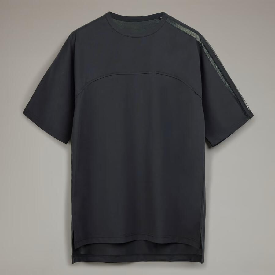 Y-3 Mesh Inzet Oversized T-shirt Black Heren - Foto 2