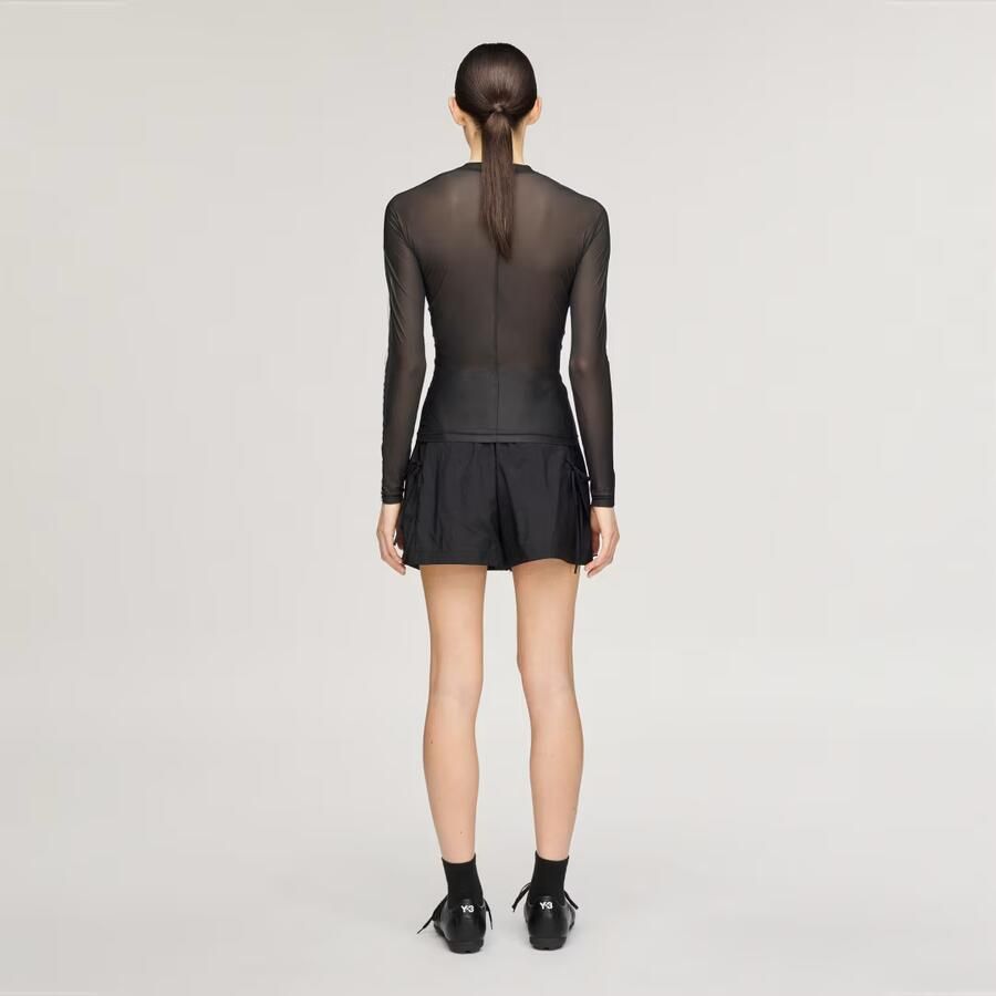 Adidas Y-3 MESH FITTED LONGSLEEVE - Foto 2