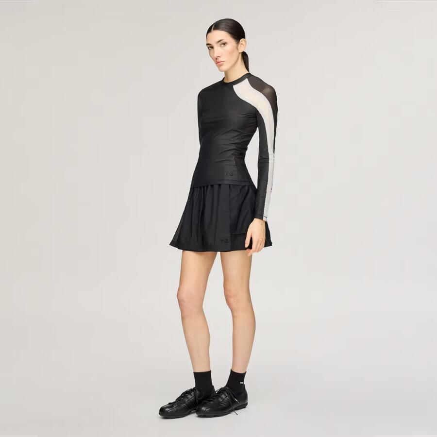 Adidas Y-3 MESH FITTED LONGSLEEVE - Foto 3