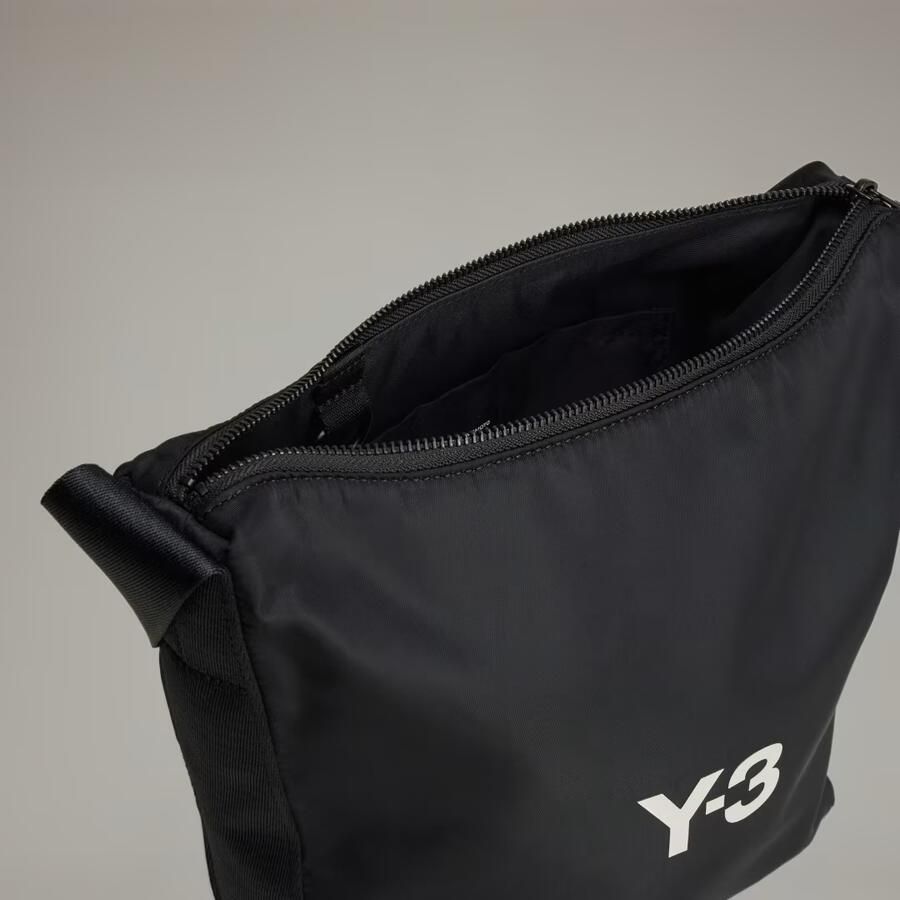 Y-3 Zwarte Synthetische Crossbody Tas met Magneetsluiting Black - Foto 3