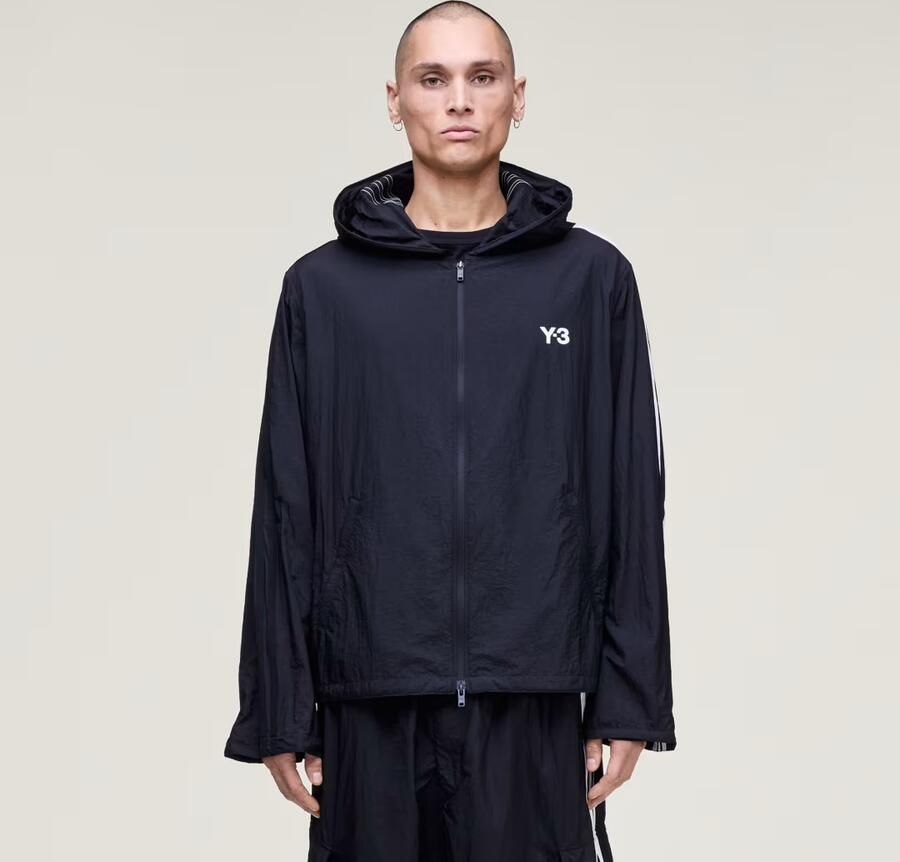Adidas Y-3 Nylon Wired 3-Stripes Sportjack