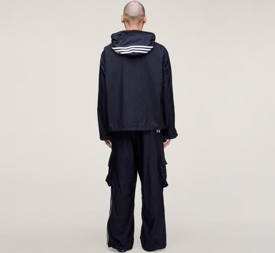 Adidas Y-3 Nylon Wired 3-Stripes Sportjack - Foto 5