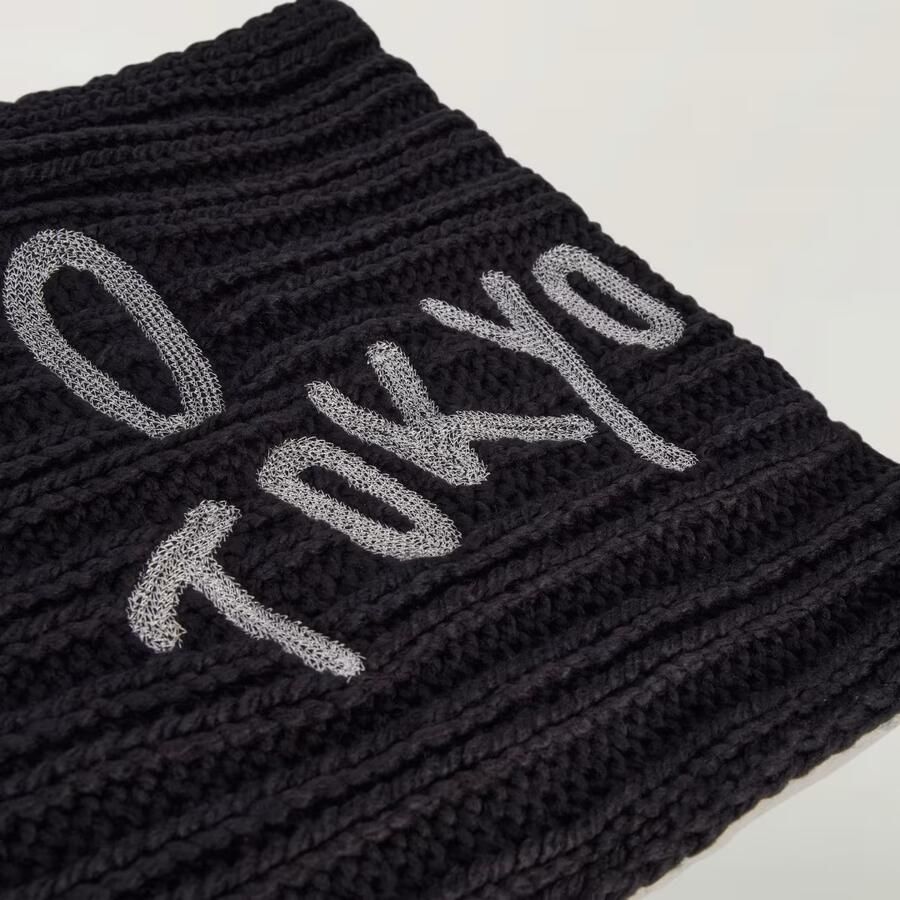 Adidas Y-3 Oversized Chunky Knit Sjaal - Foto 2