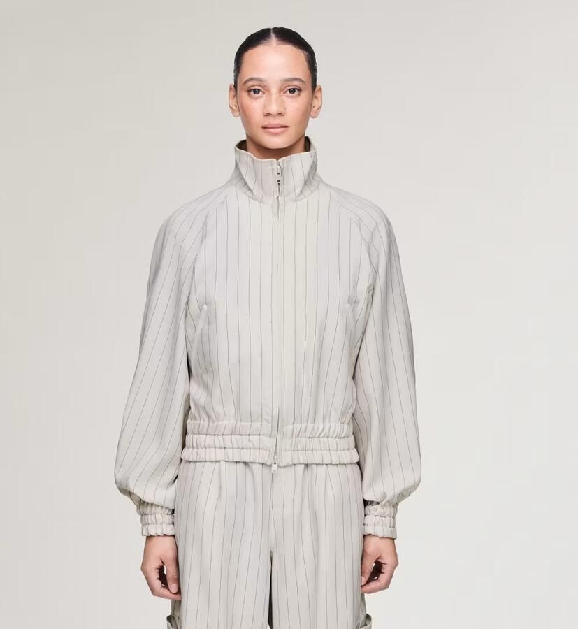 Adidas Y-3 Pinstripe Sport Uniform Blouson