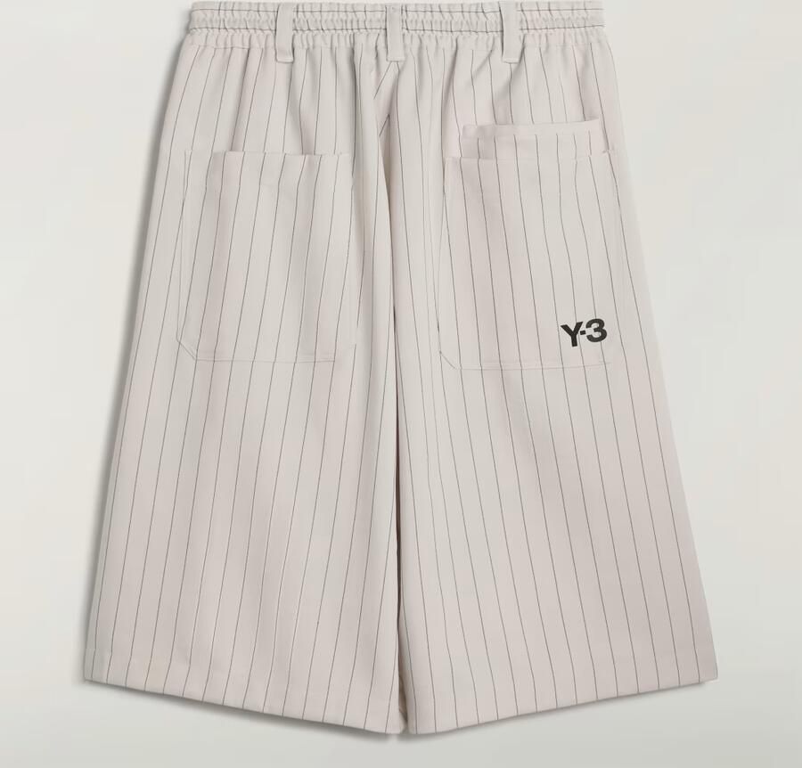 Adidas Y-3 PINSTRIPE SPORT UNIFORM SHORT - Foto 3