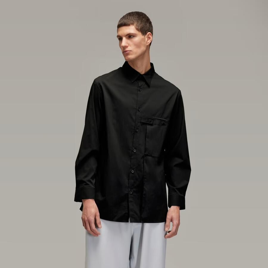 Adidas Y-3 Pleated Pocket Overhemd