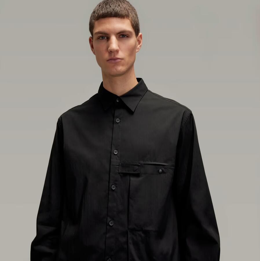 Adidas Y-3 Pleated Pocket Overhemd - Foto 4