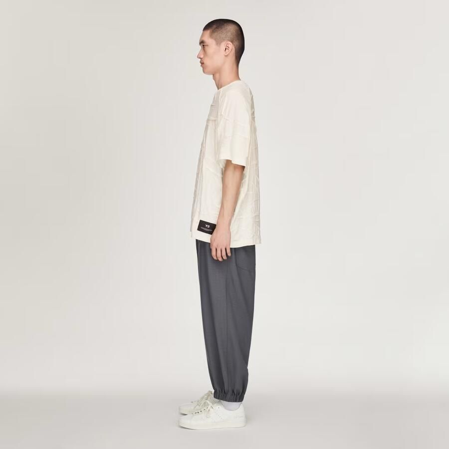 Adidas Y-3 PLEATED SHORT SLEEVE T-SHIRT - Foto 2