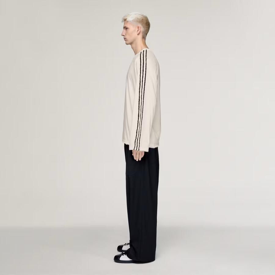 Adidas Y-3 RAW EDGE 3 STRIPES LONGSLEEVE - Foto 2