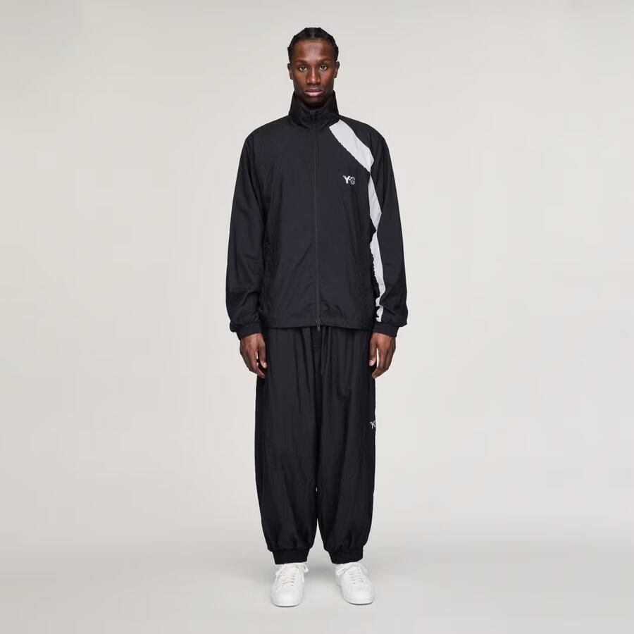Adidas Y-3 RAW EDGE 3 STRIPES NYLON SHELL BROEK